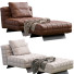 Fotel i pufa Minotti Twiggy - ED-MONTE