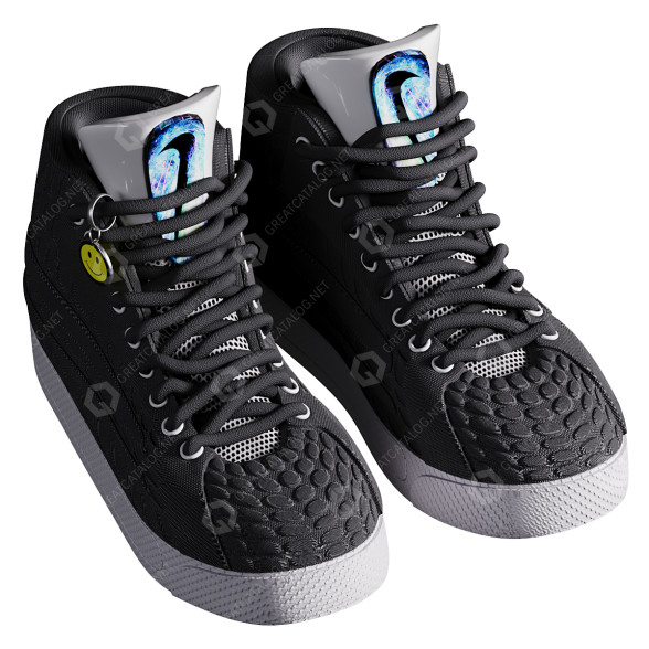 Adidasy Nike model 3D