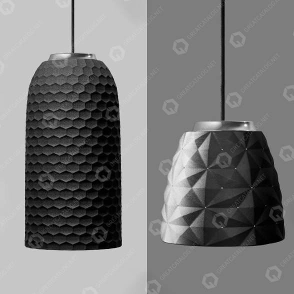 Підвісні світильники Ceramika Design Geometry 3D модель - GreatCatalog ...