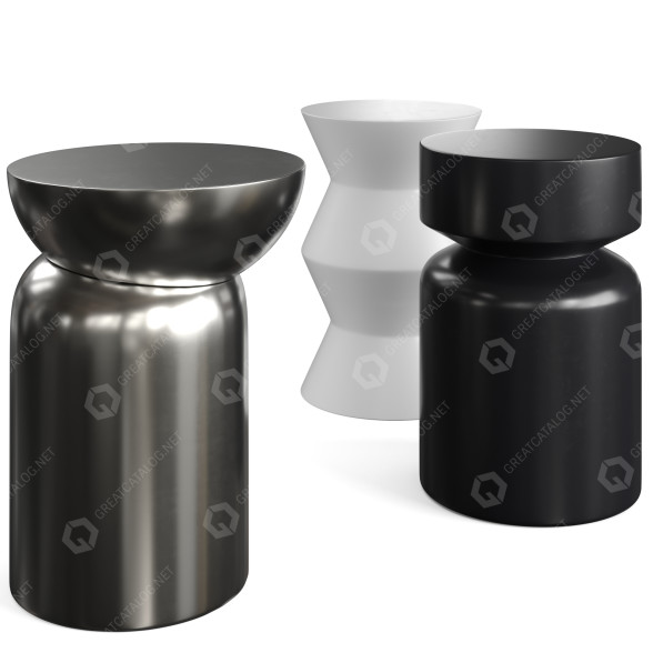 Coffee Tables La Redoute Three 3D model