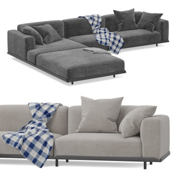 Sofa  Arflex Claudine L Model 3D