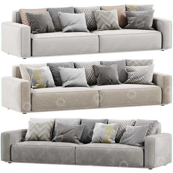Sofa Arflex Marechiaro 288 model 3D