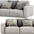 Sofa Arflex Marechiaro 258 - axtam3d