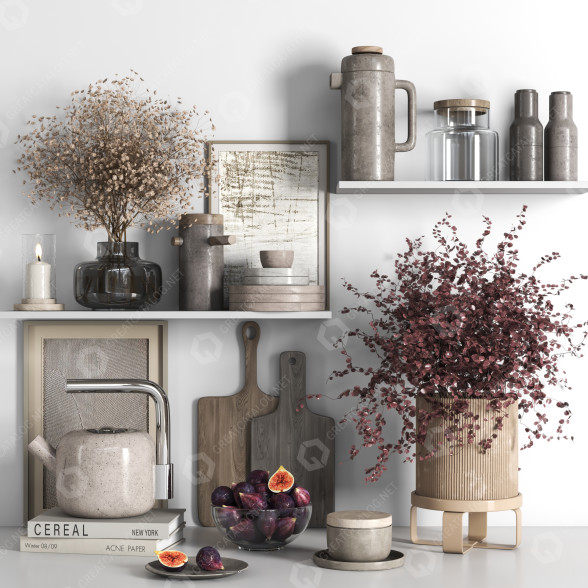 Декор Kitchen Accessories 026 3D модель