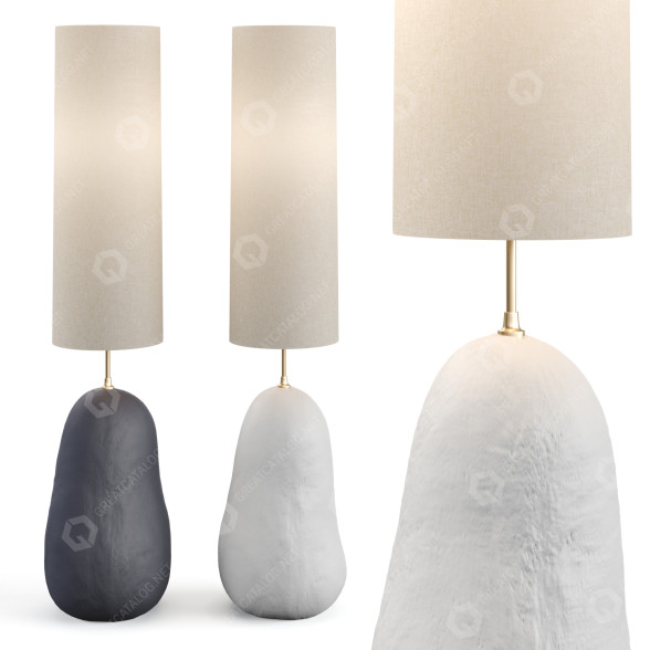 Торшер ferm LIVING Hebe Lamp Base Large 3D модель