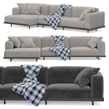 Sofa  Arflex Claudine L Model 3D