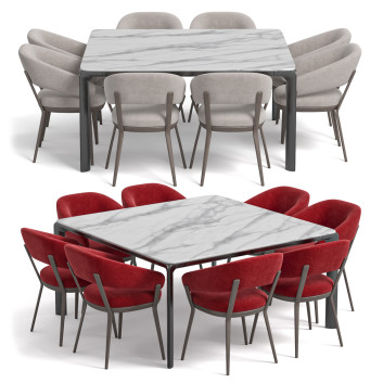 Стіл та стільці Roche Bobois Ray and Homey