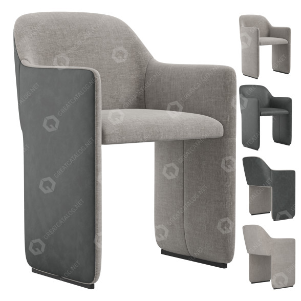 Стілець Walter Knoll Foster 525 3D модель