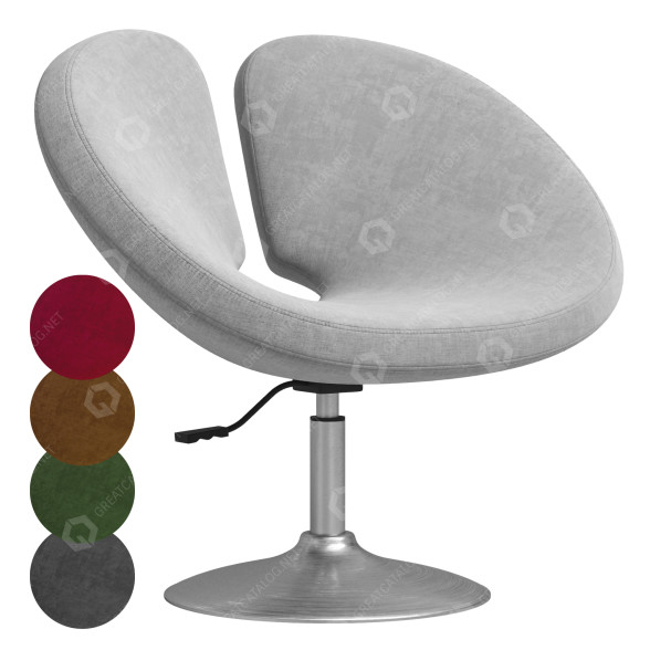 Sillón Perch Faux Leather Height Adjustable Modelo 3D