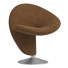 Chair Manhattan Comfort Curl Wool Blend Swivel Accent - Jasurbek