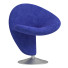 Chair Manhattan Comfort Curl Wool Blend Swivel Accent - Jasurbek