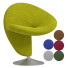 Chair Manhattan Comfort Curl Wool Blend Swivel Accent - Jasurbek