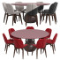 Table and Chairs Roche Bobois Aqua and Pulp - Jasurbek