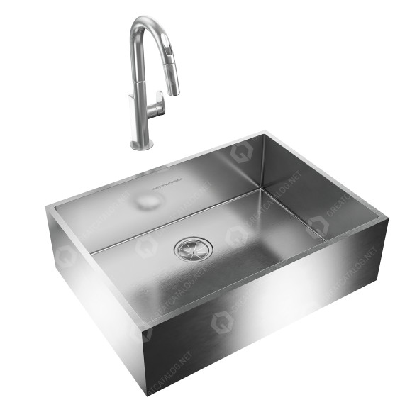 Zlew American Standard Beale and Farmhouse Kitchen model 3D