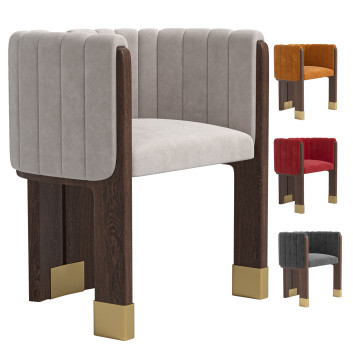 Krzesło  Mezzo Collection Crawford Model 3D