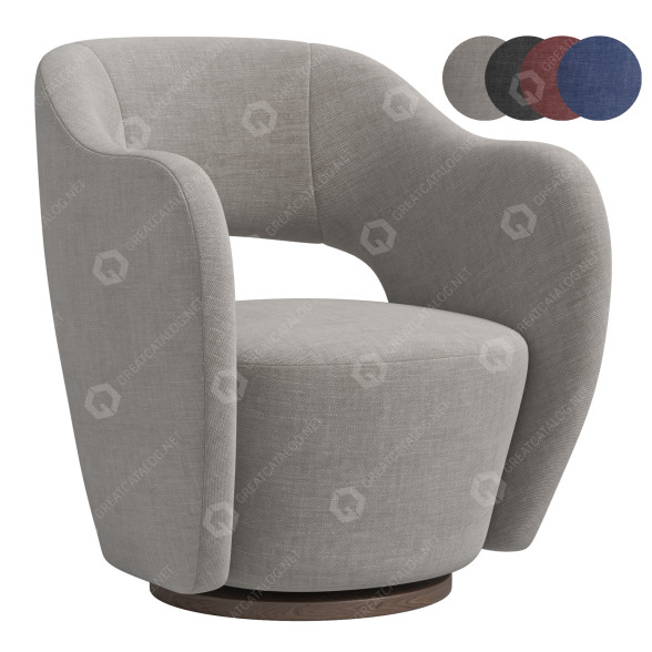 Sessel Holly Hunt Wysiwyg 2 3D-Modell