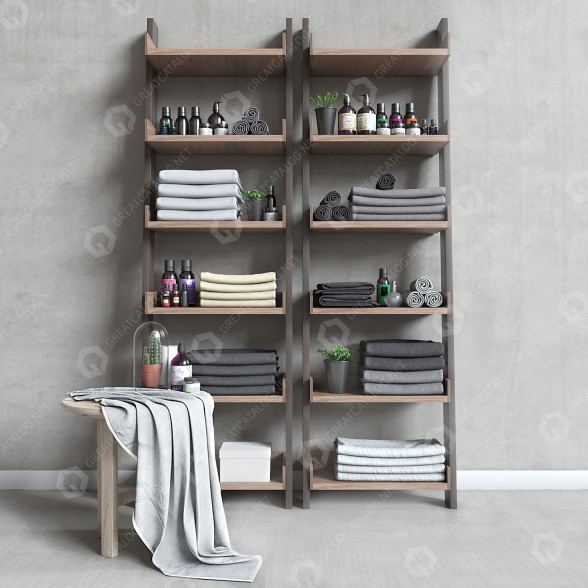 Декор Bathroom Set 3D модель