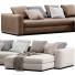 Диван Minotti Leonard - axtam3d