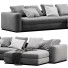 Диван Minotti Leonard - axtam3d