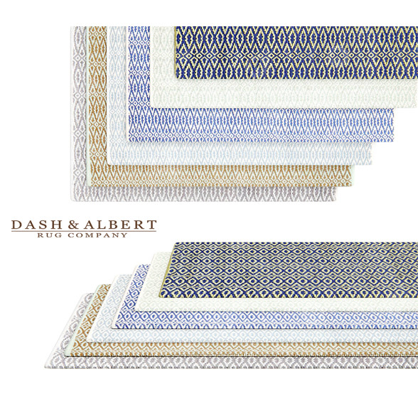 Tapis Hand Crafted by Dash & Albert modèle 3D