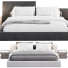 Cama y mesitas de noche Plan by Naustro Accent Collection - Theorema