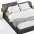 Cama y mesitas de noche Plan by Naustro Accent Collection - Theorema