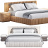 Cama y mesitas de noche Nick by Samoa - Theorema