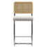 Tabouret de bar Life Interiors Blake Rattan Boucle - artpolka
