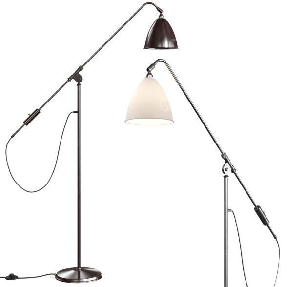 Floor Lamp Gubi Bestlite BL4 3D model