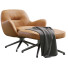 Fauteuil et Ottoman Minotti Jensen - ED-MONTE