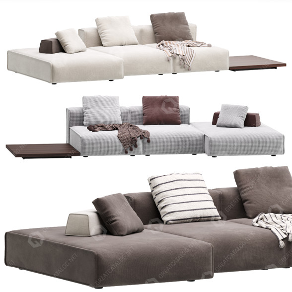 Sofa Lema Niveau model 3D
