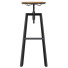 Барний стілець Zara Home Wooden and Metal Swivel - artpolka