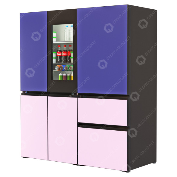 Lodówka LG Electronics MoodUP model 3D
