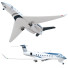 Літак Gulfstream Aerospace Corporation G800 - Kudim