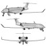 Літак Gulfstream Aerospace Corporation G800 - Kudim