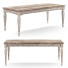 Стол Kathy Kuo Home Malani Rectangular - siries095
