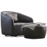 Fauteuil et Ottoman Minotti Portofino - ED-MONTE