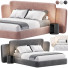 Cama y mesitas de noche Opera Contemporary Sheila - Theorema