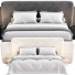 Cama y mesitas de noche Opera Contemporary Sheila - Theorema