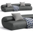 Sofa Boon Room Strata Leather - Jasurbek