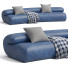 Sofa Boon Room Strata Leather - Jasurbek