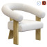 Sillón Life Interiors Boucle Curved - artpolka
