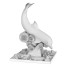 Sculpture Dolphin Ice - Kudim