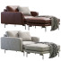 Fotel i pufa Wendelbo Edge V1 - ED-MONTE