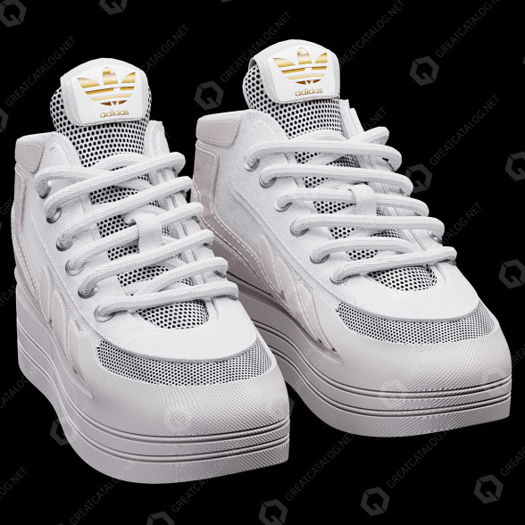 Взуття Adidas Forum Bonega Mid W 3D модель