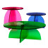Tables basses 1stDibs Green Circular Acrylic - ringd3d