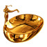 Waschbecken Gold - ringd3d