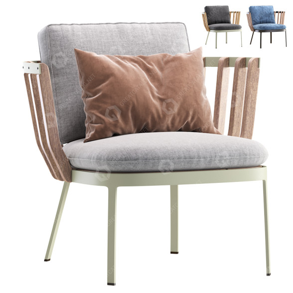 Sessel Ethimo Swing by Patrick Norguet 3D-Modell