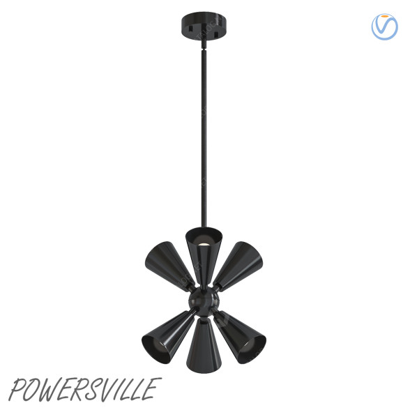 Pendant Lamp Powersville by Corrigan Studio 3D model