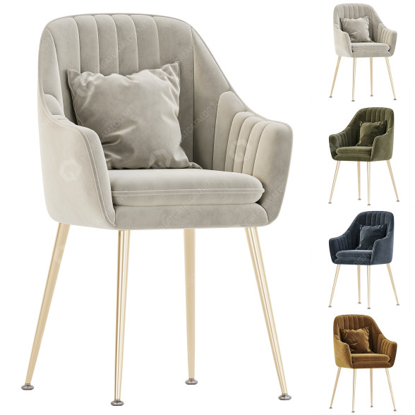 Chair Luxurious 3D model